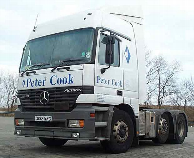 Peter Cook Transport Ltd., UK - Durham MB Actros L