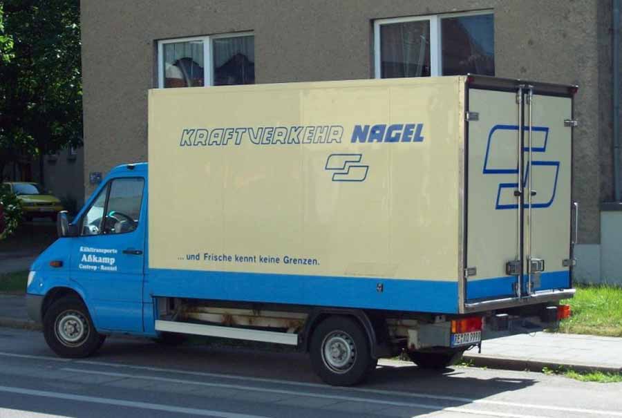 LkwFoto MB Sprinter von Kraftverkehr Nagel, D Versmold