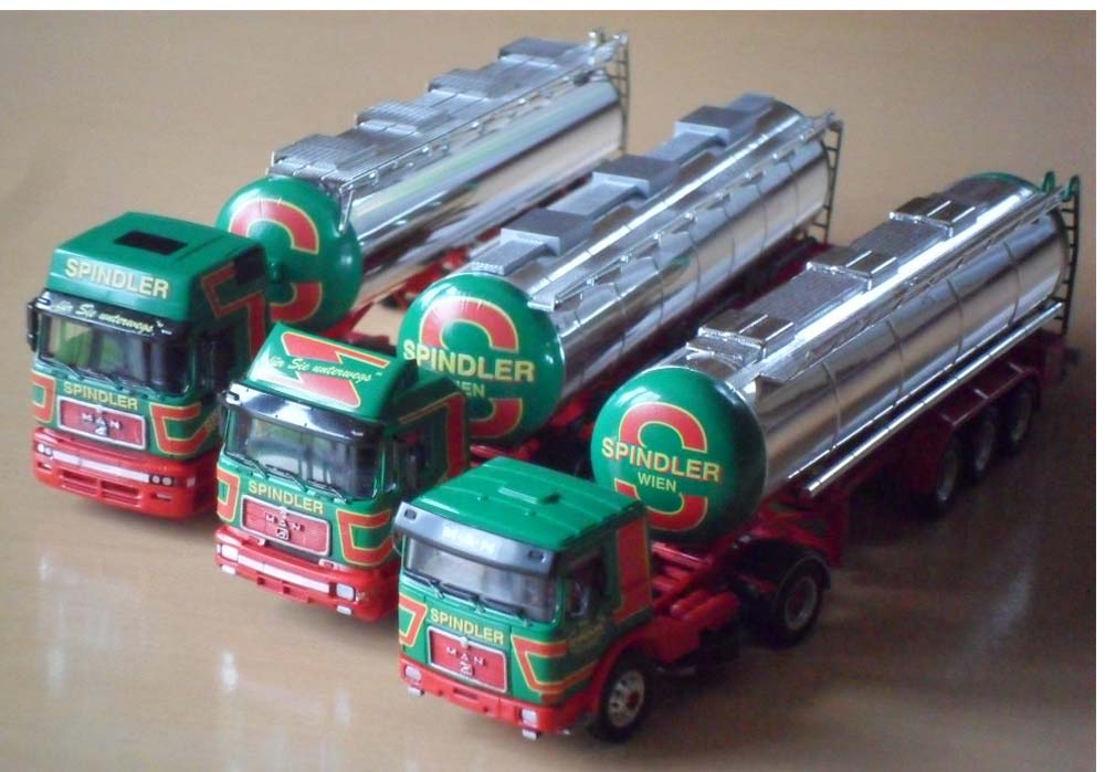 Herpa ModellLkw für Spindler Int. Transporte, Wien