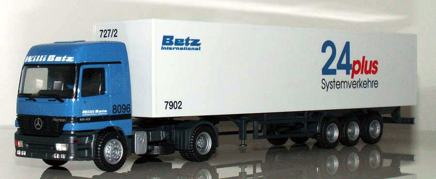 Herpa 07/2000 MB Actros L SZ KO