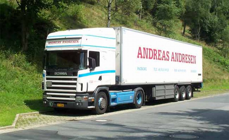 Andreas Andresen, Dänemark Scania 124