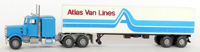 Atlas Van Lines, USA - Evansville, Indiana: Modell von Wiking - 527 00