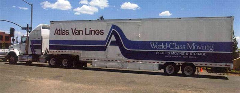 Atlas Van Lines, USA - Evansville, Indiana Kenworth
