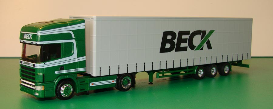 Herpa 12/2001 Scania 124 SZ JU Curtain