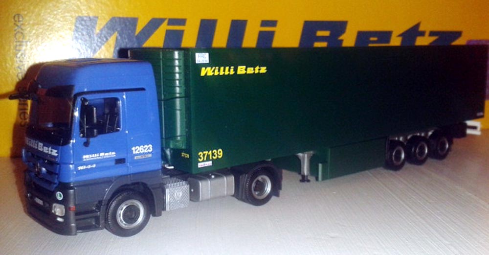 Herpa 04/2011 MB Actros LH MP3 SZ KÜ KO