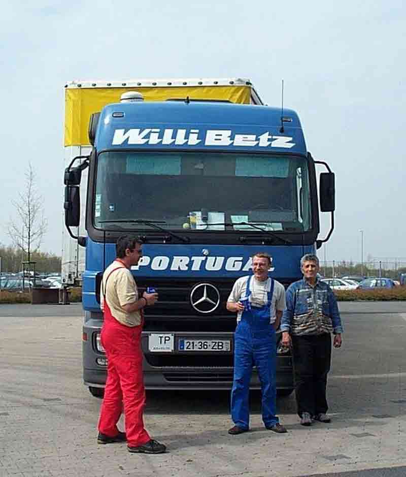 Willi Betz,  D - Reutlingen     MB Actros L MP2