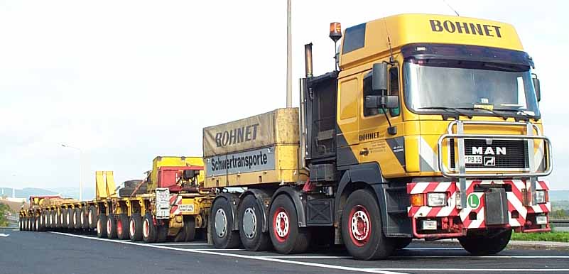 BOHNET Schwertransporte, D - Kirchdorf MAN 40.503
