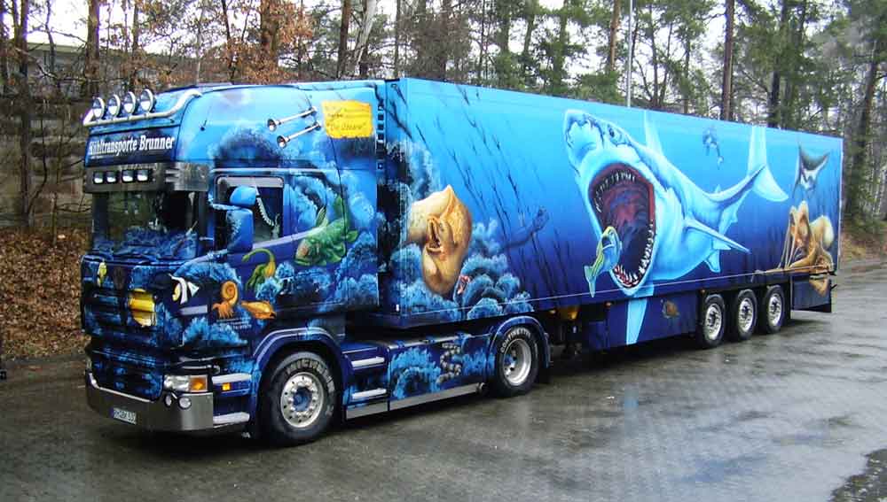 Brunner Kühltransporte, D - Thalmässing Scania R TL