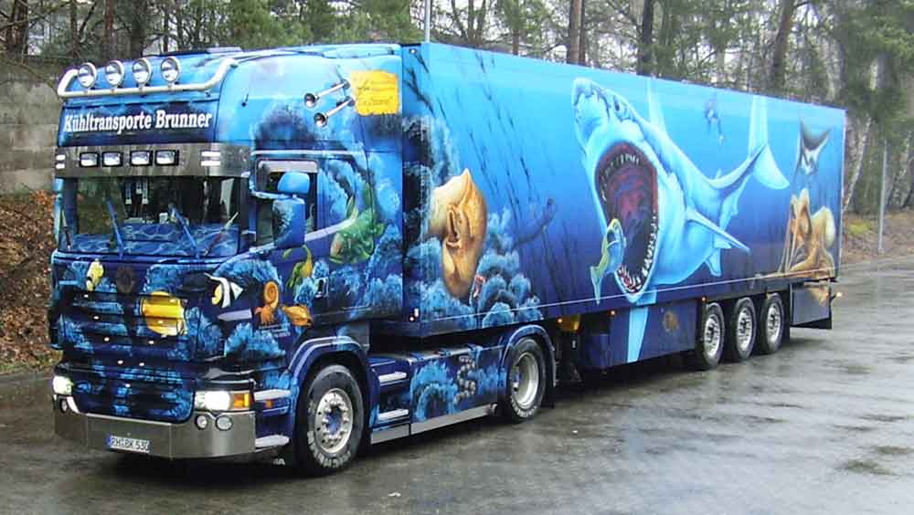 Brunner Kühltransporte, D - Thalmässing Scania R TL