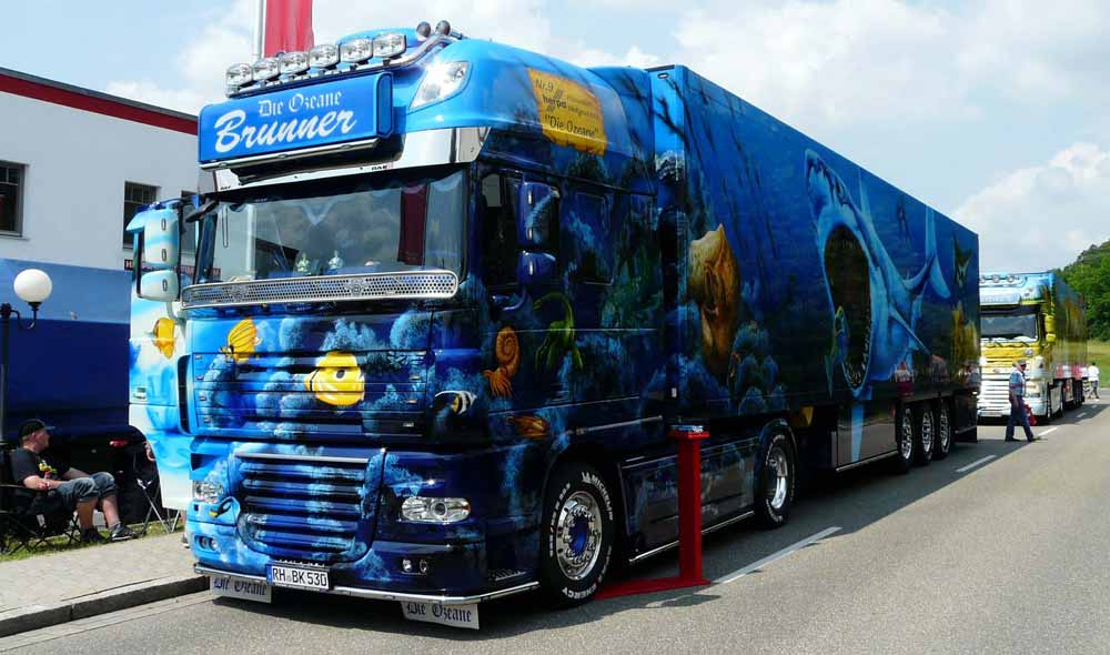 Brunner Kühltransporte, D - Thalmässing DAF XF105 SSC