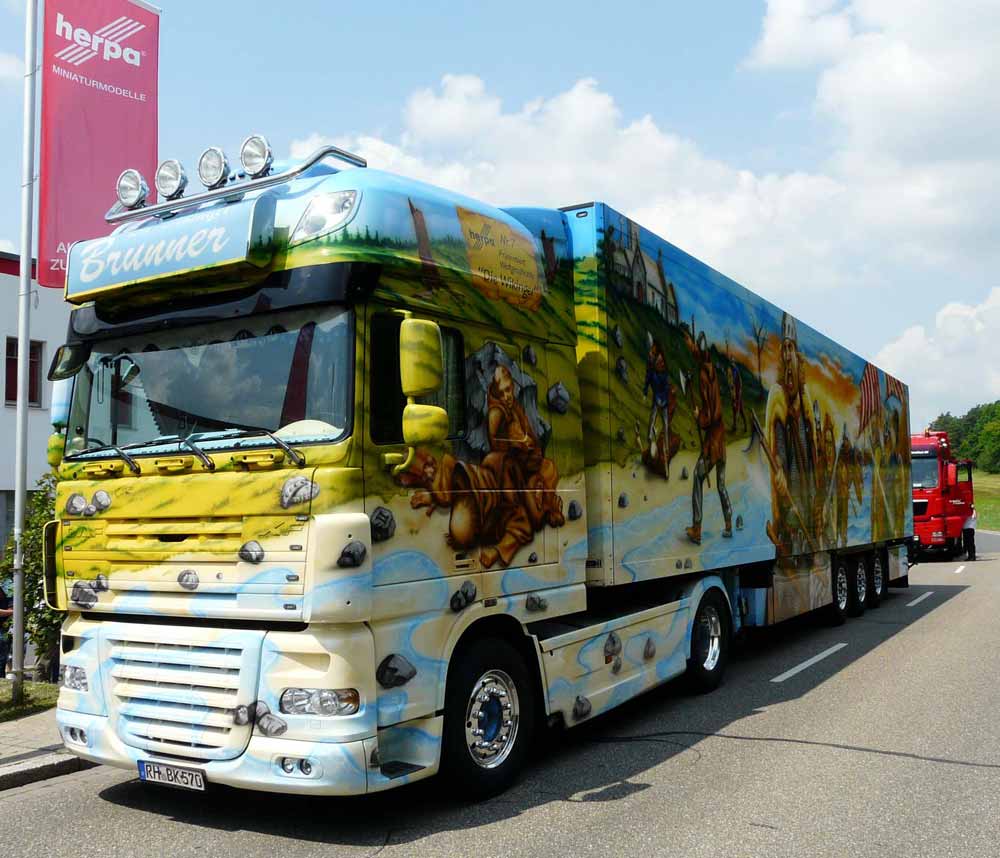 Brunner Kühltransporte, D - Thalmässing DAF XF105 SSC