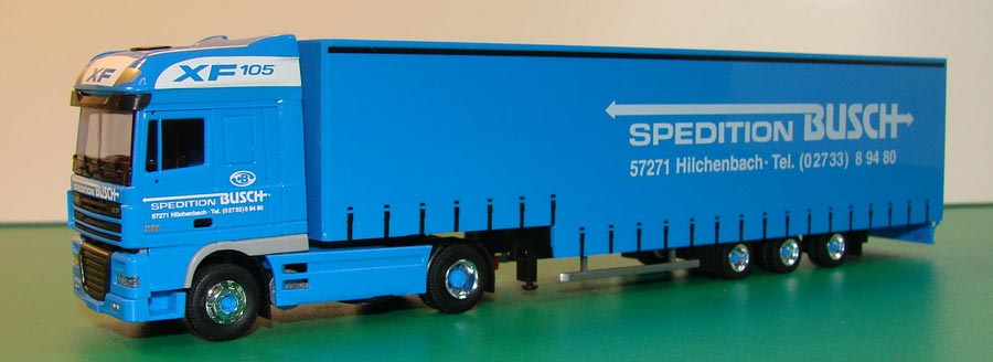 A W M /. DAF XF 105 SC SZ JU Curtain