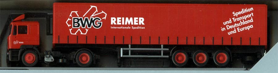 Herpa 04/1996 MAN F 2000 SZ Curtain