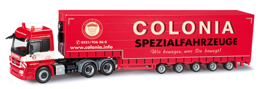 Herpa 01/2014 MB Actros L MP3 SZ JU PL