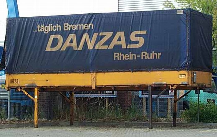 Danzas, Schweiz Wechselbehälter