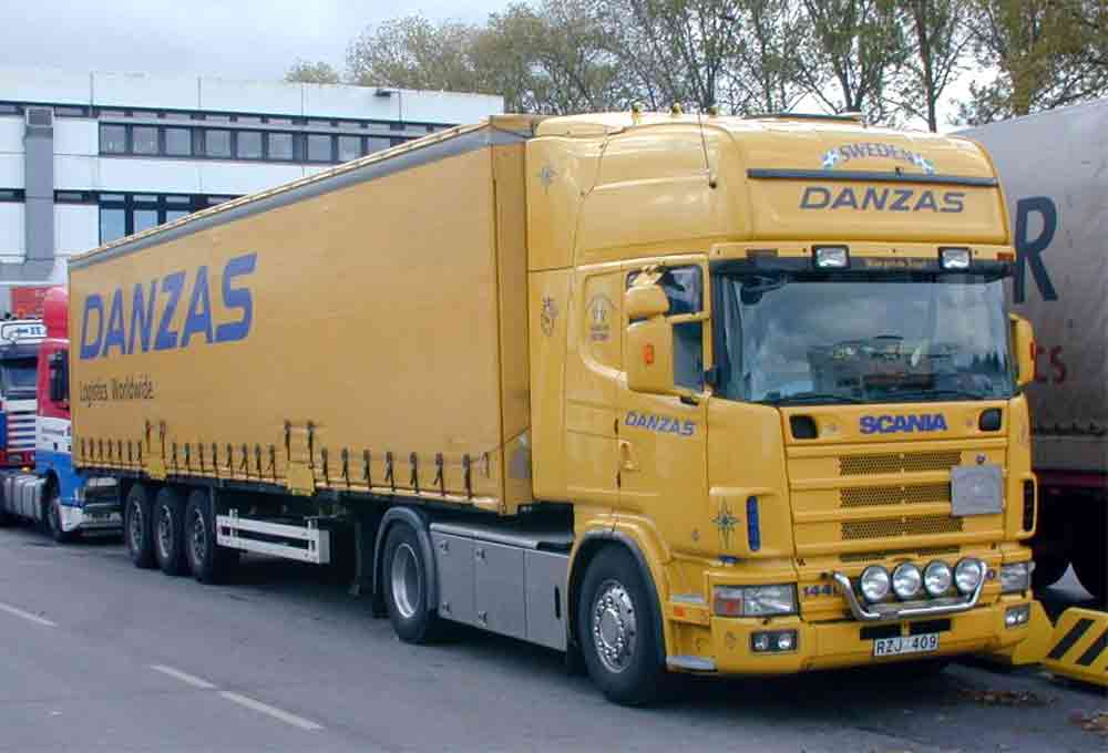Danzas, Schweiz Scania 144