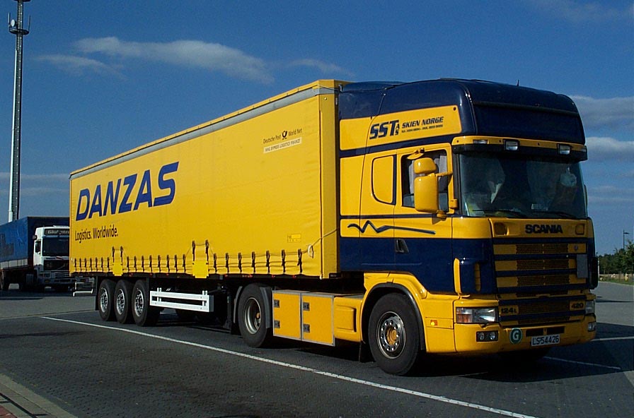 Danzas, Schweiz Scania 124