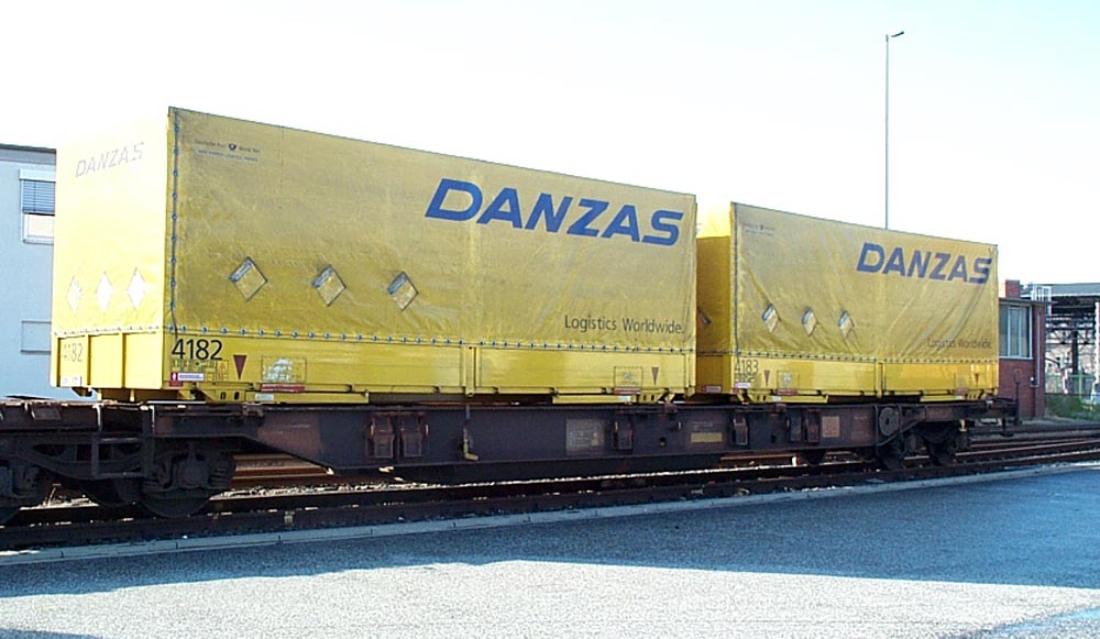 Danzas, Schweiz Wechselbehälter