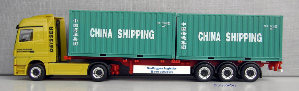 Herpa 10/2009 MB Actros LH MP3 SZ Cont