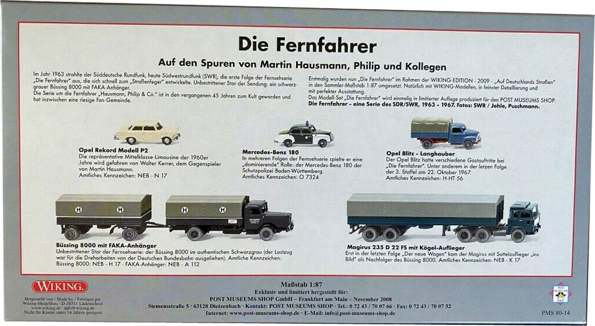Wiking 10/2009 S E T FZG SET