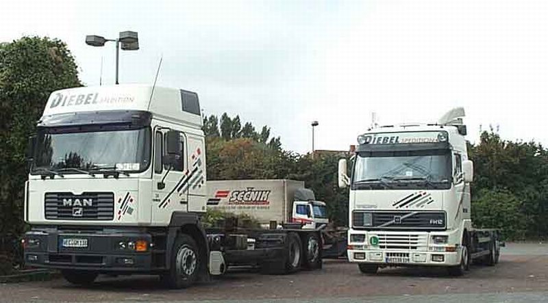 Diebel Spedition, D - Kassel MAN F 2000