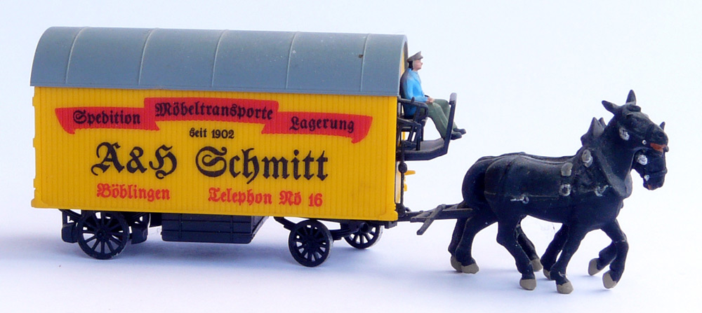 Preiser 02/1991 Anhänger Kutsche