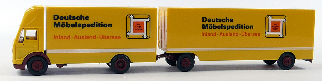 Herpa 09/1981 MB 1622 HZ MÖ KO