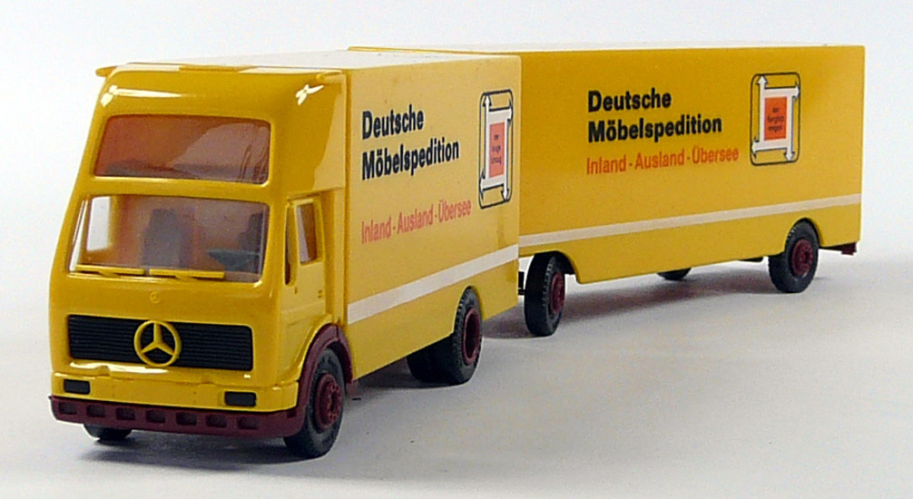 Herpa 09/1981 MB 1622 HZ MÖ KO