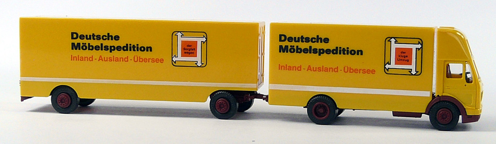 Herpa 09/1981 MB 1622 HZ MÖ KO