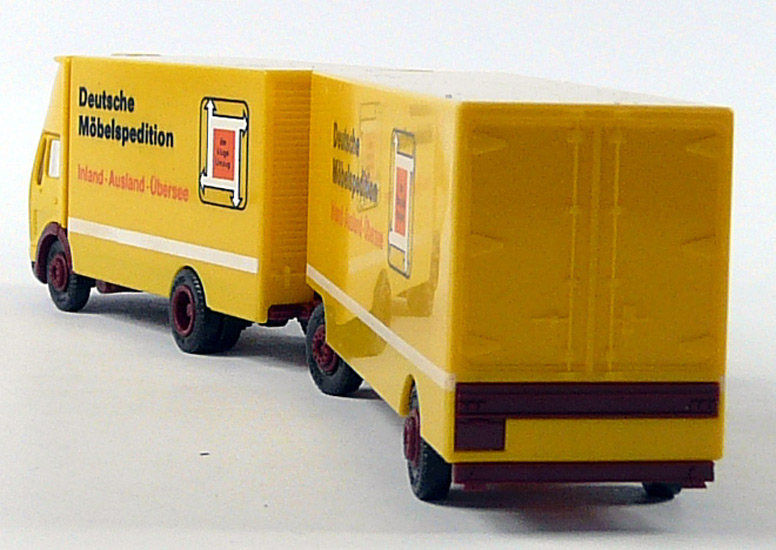 Herpa 09/1981 MB 1622 HZ MÖ KO