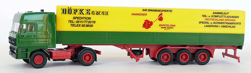 Herpa 02/1987 DAF 3300 Space Cab SZ PR PL