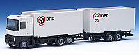 Deutscher Paket Dienst, D - : Modell von Herpa - 237512