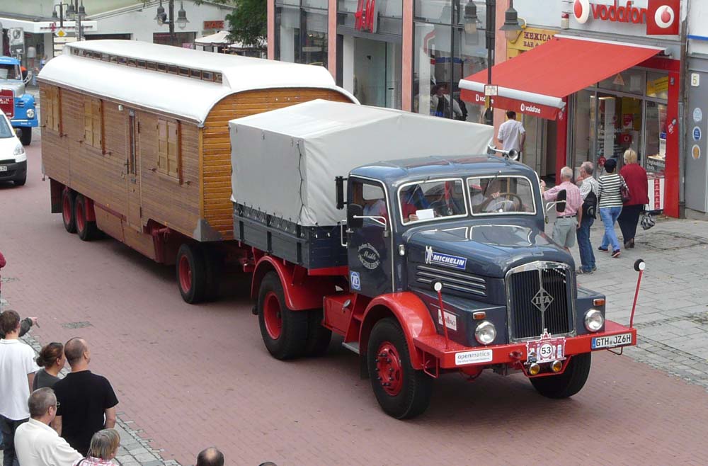 historische Deutschlandfahrt 2014,   - Frechen - Prag - Berlin     IFA H6