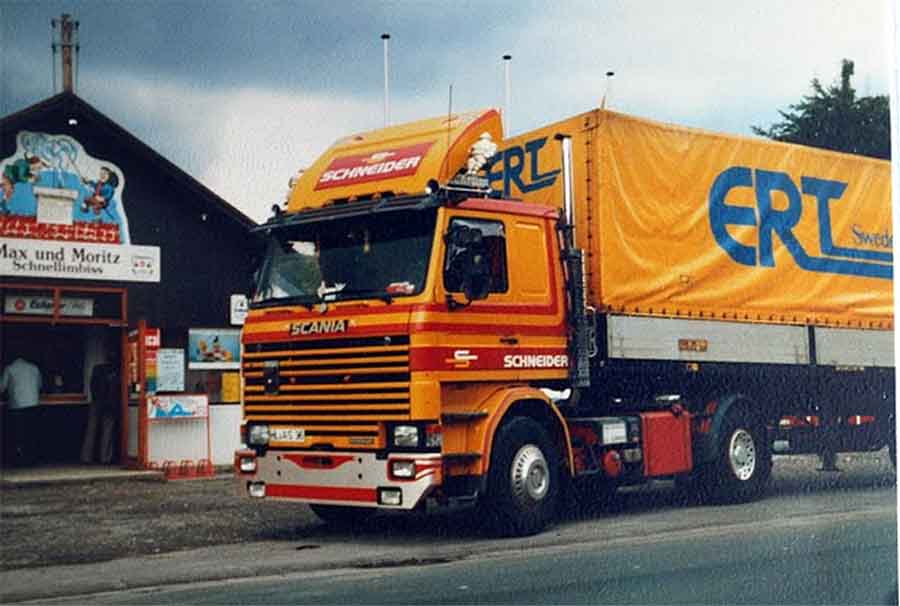 E R T, Schweden Scania 143