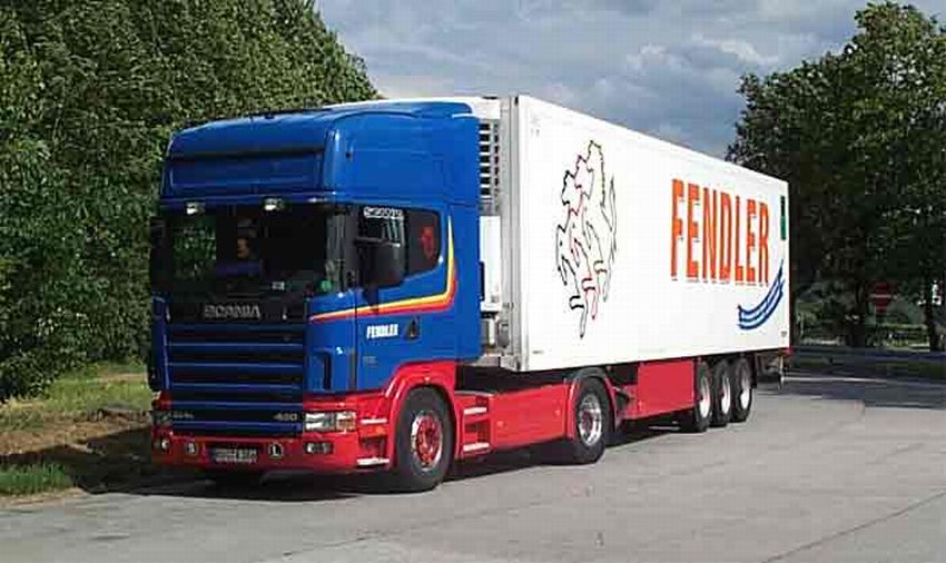 Lkw-Foto : Scania 124 von Klaus Fendler, D - Edling bei Wasserburg