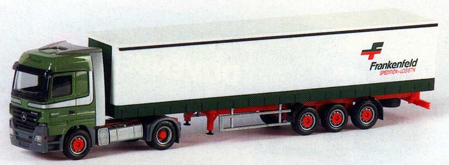 Herpa 11/2003 MB Actros LH MP2 SZ Curtain