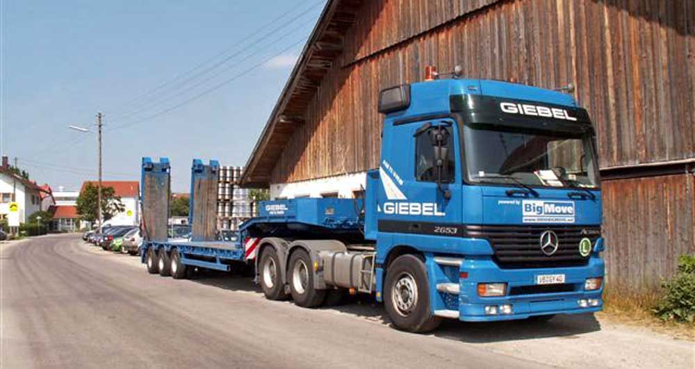 GIEBEL Schwertransport, D - Schotten MB Actros LH