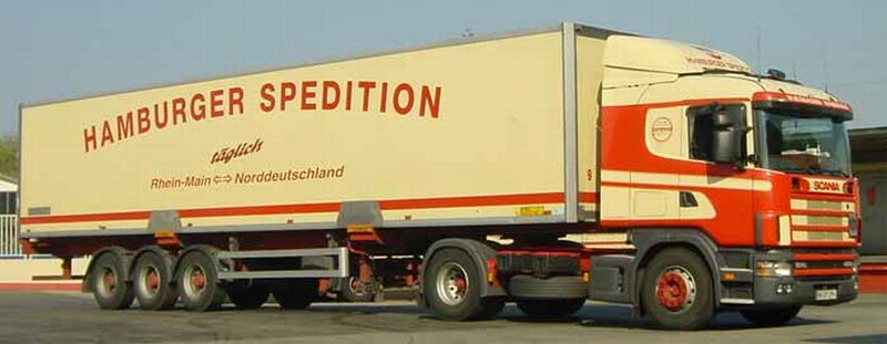 Hamburger Spedition, D - Hamburg Scania 164 L
