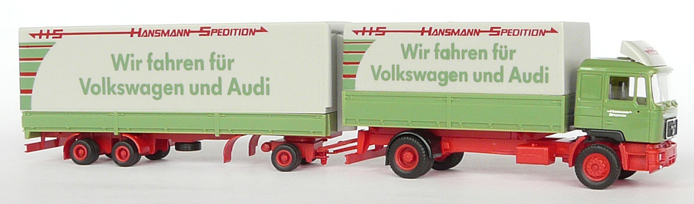 Herpa 11/1989 MAN F 90 HZ JU PL