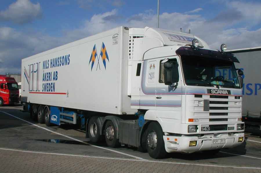 Nils Hansson, Schweden Scania 143