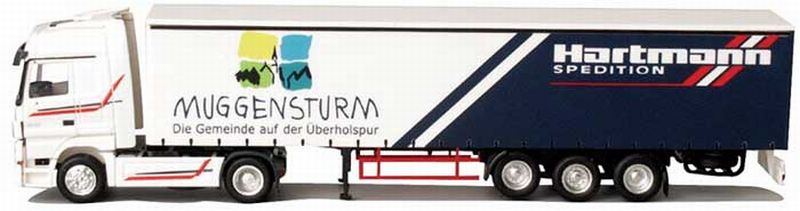 Herpa 12/2004 MB Actros LH SZ Curtain