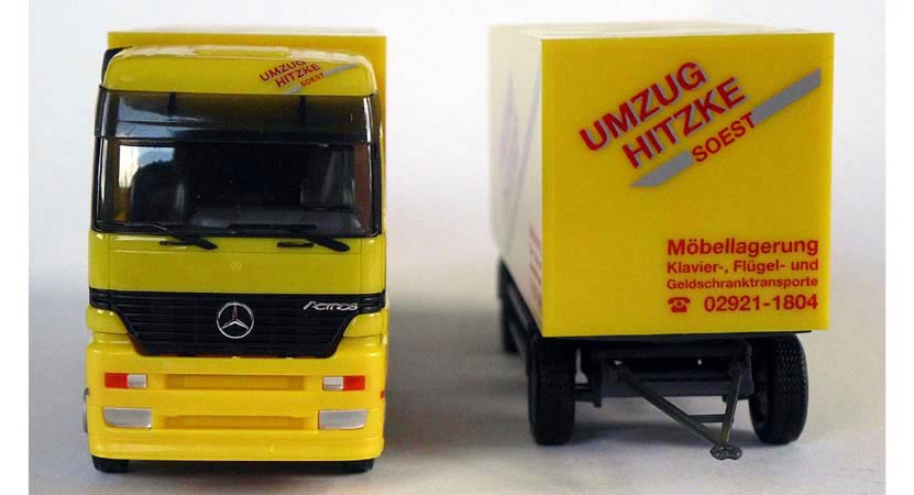 Herpa 09/1999 MB Actros LH HZ MÖ KO