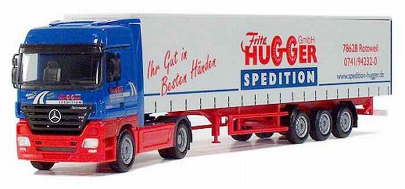 Herpa 09/2004 MB Actros LH MP2 SZ Curtain