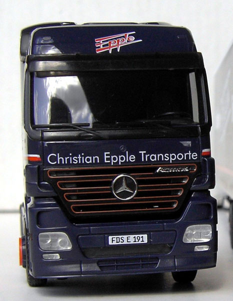 Herpa 06/2007 MB Actros LH MP2 SZ JU Curtain