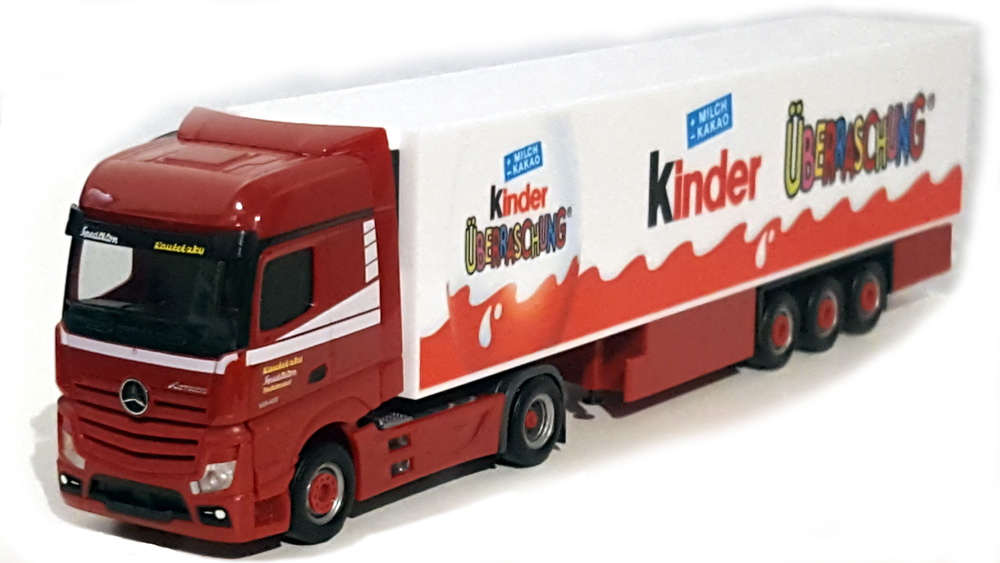 Herpa 12/2016 MB Actros Bigspace SZ KÜ KO