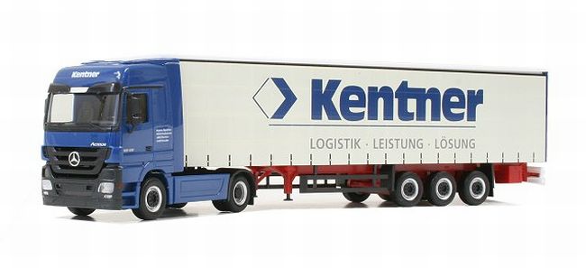 Herpa 03/2009 MB Actros LH MP2 SZ Curtain