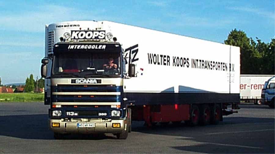 Wolter Koops,  NL - Zeewolde     Scania 113 M