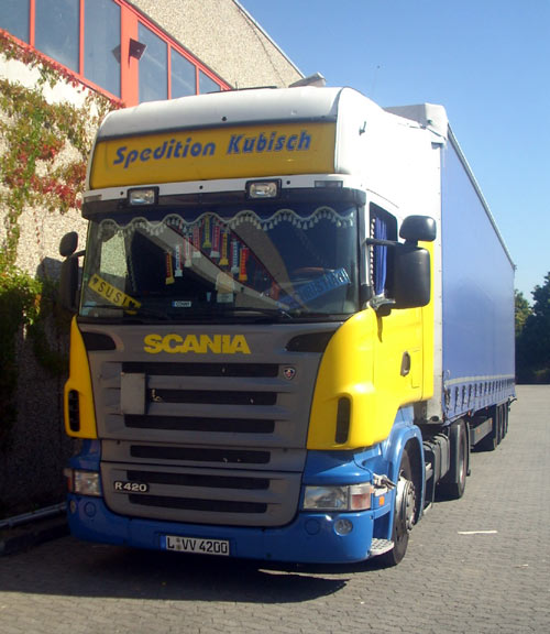 Kubisch Spedition, D - Wurzen Scania R TL