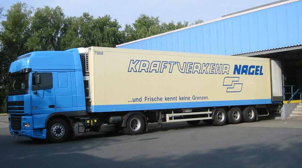 LkwFoto DAF 95 VF SSC von Kraftverkehr Nagel, D Versmold