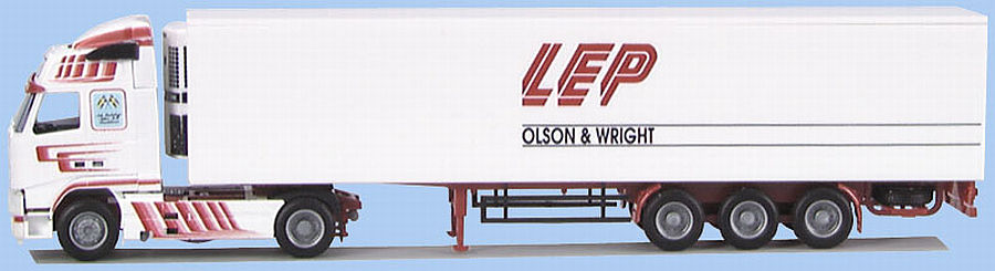 Lep 001 A W M Modell-Lkw für LEP Olson & Wright, Stockholm